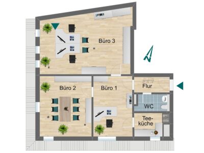 Ihr neues Gewerbe am Stadtzentrum - Grundriss (225038)
